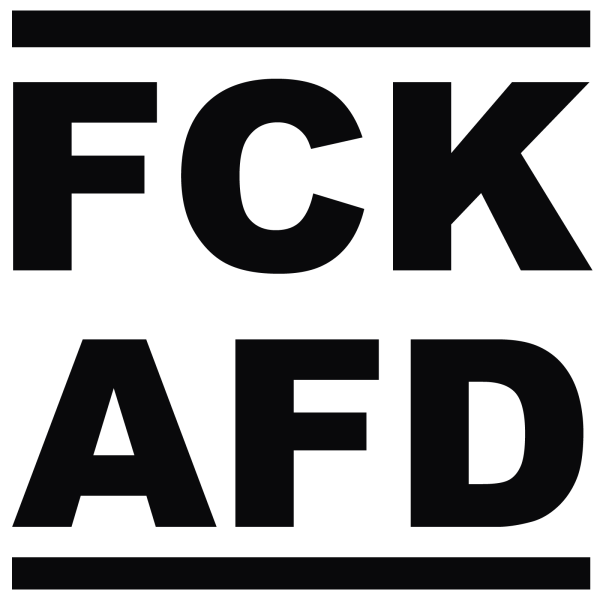 FCK GRN AFD CDU SPD BSW FDP ELN TRMP Aufkleber Sticker ca. 11x10cm