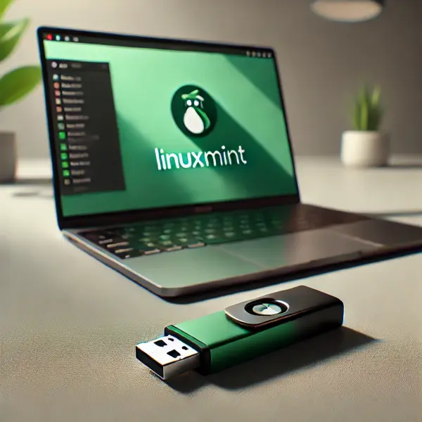 Linux Mint 22.1 XIA 8GB USB Boot Stick