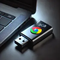 Chrome OS Flex USB Stick 8GB – Bootfähig, Plug...