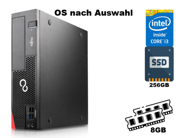 Fujitsu Esprimo D556 E90+ Intel Core i3-6100 3,70GHz 8GB RAM PC